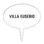 Villa EUSEBIO  Cake Picks