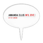 Amanda Ellis  Cake Picks