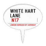 white hart lane   Cake Picks
