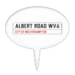 Albert Road  Cake Picks