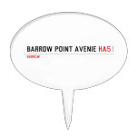Barrow Point Avenie  Cake Picks