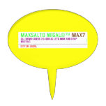 MAXSALTO MIGAL®™  Cake Picks