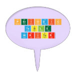 Periodic
 Table
 Writer  Cake Picks