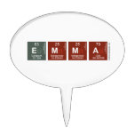 Emma  Cake Picks