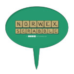 Norwex
 Scrabble  Cake Picks