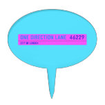 One Direction Lane   Cake Picks