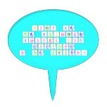 Atoms are
 the building
 blocks for
 everything
 in the Universe!  Cake Picks