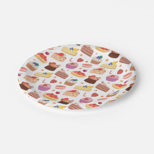 Cake Pies Cupcakes Deserts Galore Paper Plates