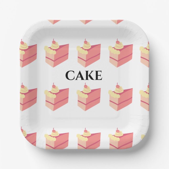 CAKE PLATE (Front)