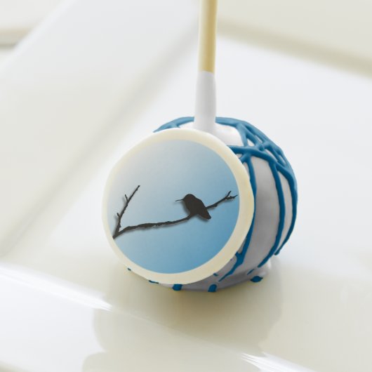 Cake Pop - Hummingbird on Branch (Front Insitu)