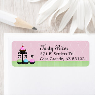 Cake Pops and Bakery Cupcake Label