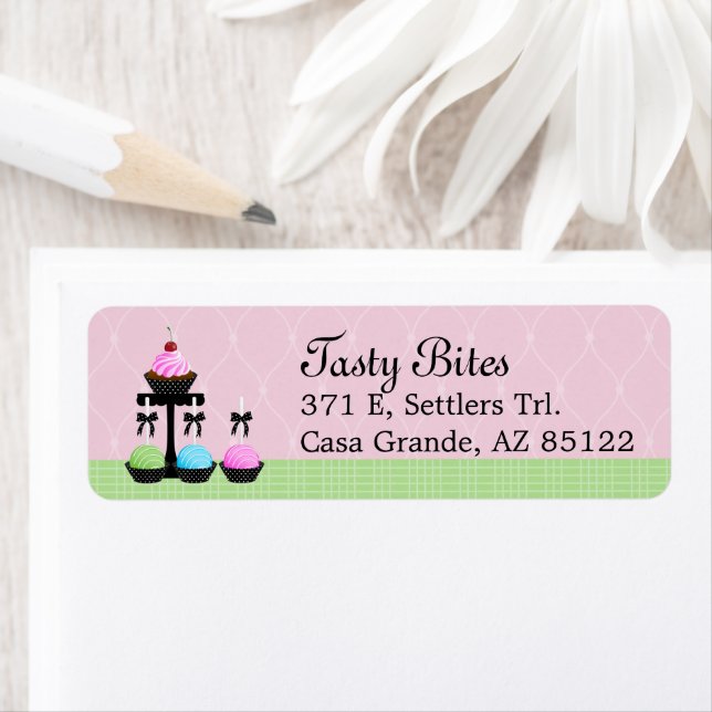 Cake Pops and Bakery Cupcake Label (Insitu)
