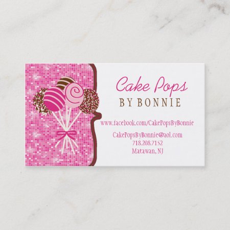 Cake Pops Bakery : Business Card