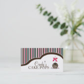 Cake Pops Business Cards (Standing Front)