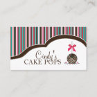 Cake Pops Business Cards