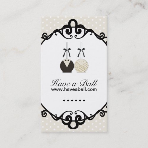 Cake Pops Business Cards