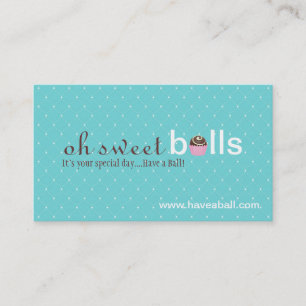 Cake Pops Business Cards