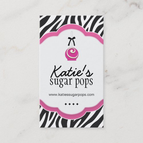 Cake Pops Business Cards