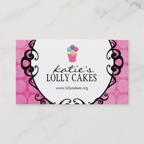 Cake Pops Business Cards