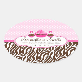 Cake Pops Cupcake Bakery Box Seals
