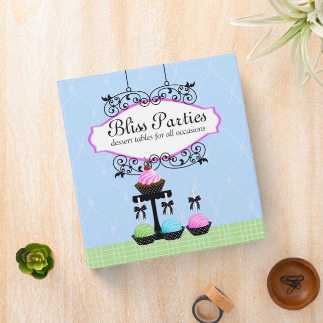Cake Pops Dessert Tables 1.5 Inch Binder (In Situ)