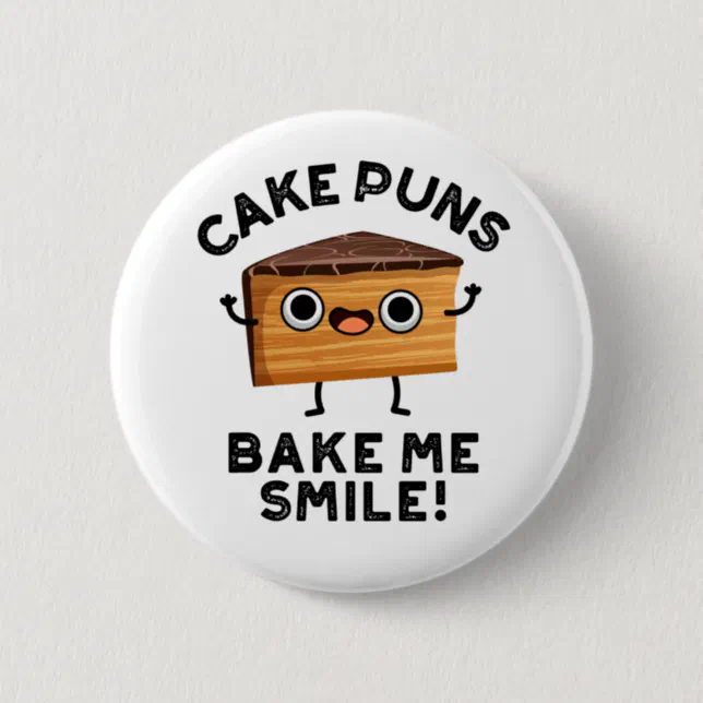 Cake Puns Bake Me Smile' Unisex Baseball T-Shirt | Spreadshirt