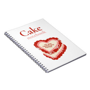 Cake Recipe Notebook for Home Bakers