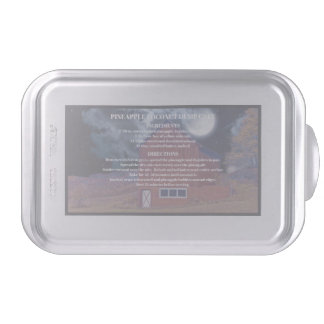CAKE RECIPE ON FRONT WITH RED BARN, FULL MOON PAN