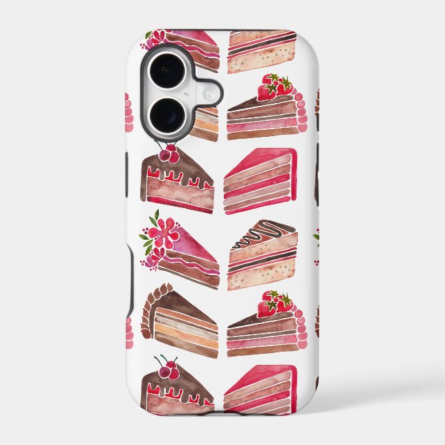 Cake Slices Iphone Case (Back)