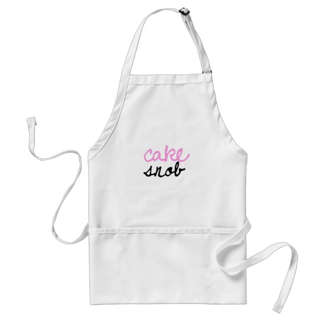 Cake Snob Apron (Front)