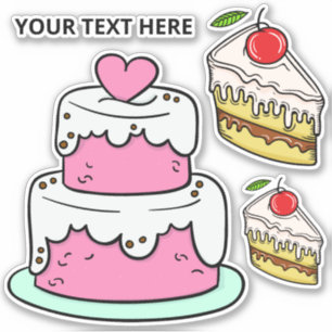 Cake stickers