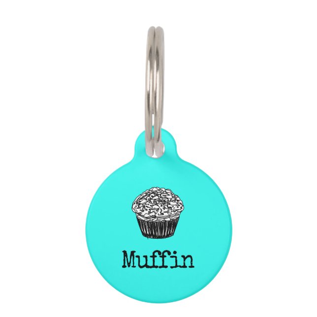 Cake Tasty Muffin Pet ID Tag (Front)