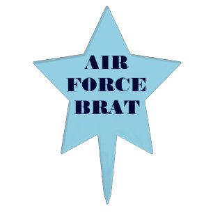 Cake Topper Air Force Brat
