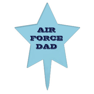 Cake Topper Air Force Dad