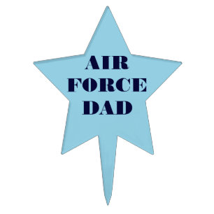 Cake Topper Air Force Dad