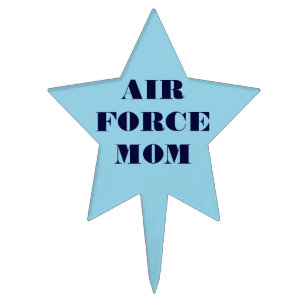 Cake Topper Air Force Mom