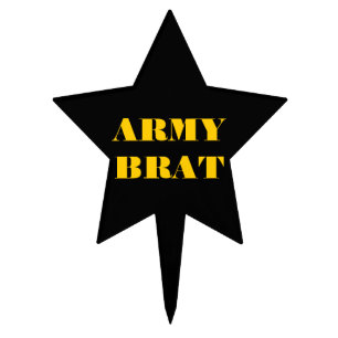 Cake Topper Army Brat