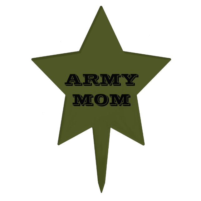 Cake Topper Army Mom (Front)