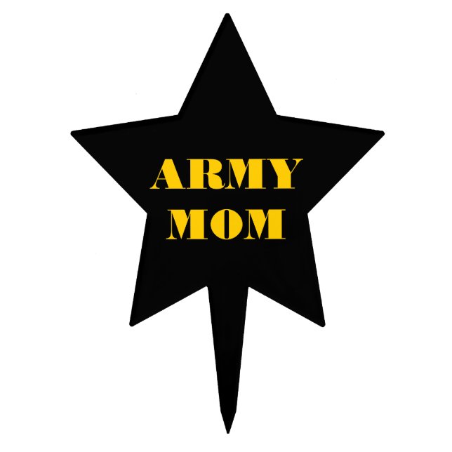 Cake Topper Army Mom (Front)