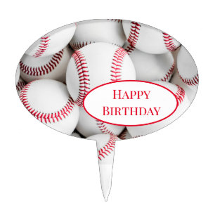 Cake Topper-Baseball Topper