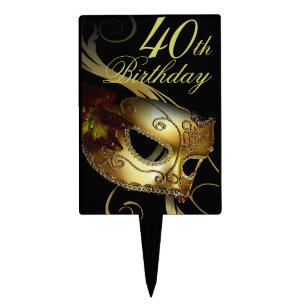 Masquerade Mask Cupcake Toppers, Theatre, Masquerade Ball, Party Decorations