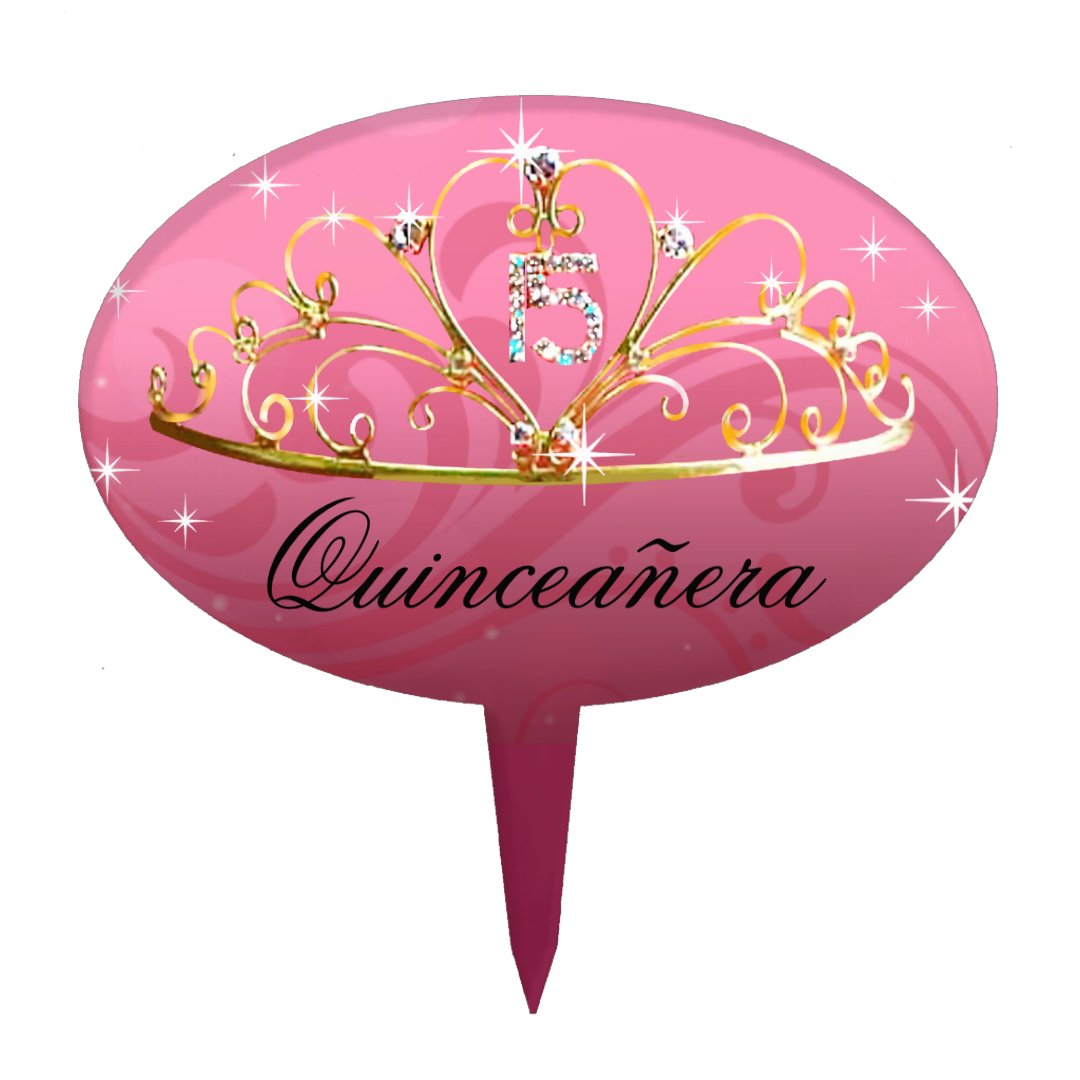 CAKE TOPPER Quinceanera Tiara Zazzle