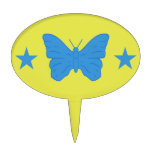 Cake Topper with Flag of Bady Bassit, Brazil