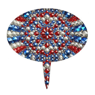 Cake Topper with Netherlands Colors Design