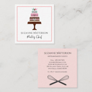 Cake & Whisks Pastry Bakery Product Business Card