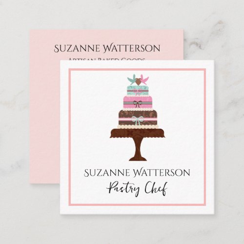 Cake  Whisks Pastry Bakery Product Business Card