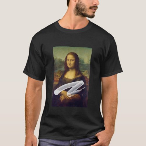 Caked Mona Lisa  T_Shirt