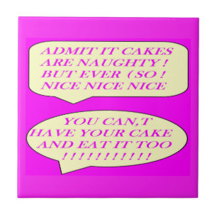Cakes are nice made for food lovers color pink     ceramic tile