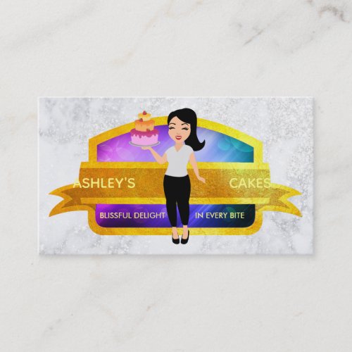 Cakes Baker Logo Business Cards