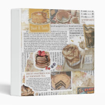 Cakes & Coffee Vintage Ephemera Decoupage